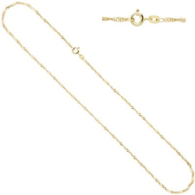 Singapurkette 333 Gelbgold 1,8 mm 42 cm Halskette Goldkette Federring | 39991 / EAN:4053258210420