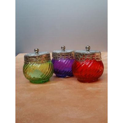 Teelichtglas Orient mit Deckel | 138 / EAN:4019581821764