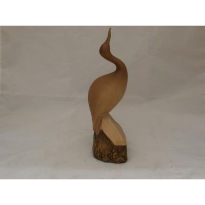 Vogel-Figur in geschnitzter Holz-Optik | 465 / EAN:4019581609492