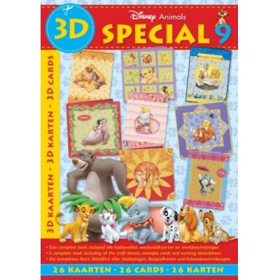 3D Buch Disney Animals Nr 9 | 253