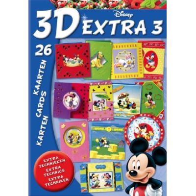 3D Buch Disney Extra 3 Mickey & Friends | 254