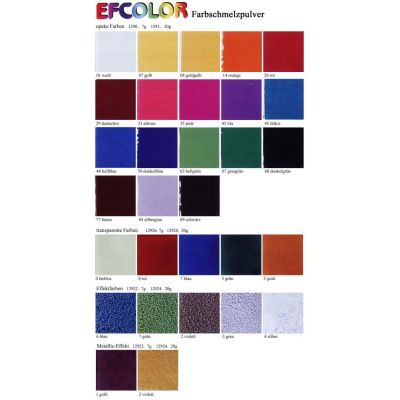 77-braun - Efcolor Farbschmelzpulver, opak | 1290  08
