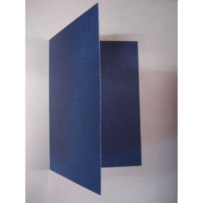 A4 250gm2 - Karte / Kuvert B6 A4 A5 Din lang Farbe: dark blue  Serie: Jeans | 636102-  416