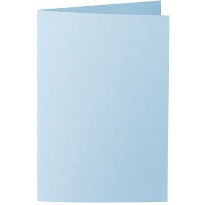 A5 Karte - Karte / Kuvert C6, B6, A4, A5, Din lang Farbe: pastellblau | 650362- 413