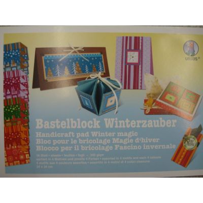 Bastelblock Winterzauber | 12550099 / EAN:4008525095255