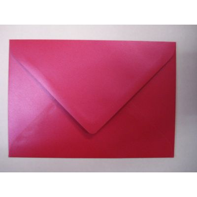 C5 Kuvert auf Bestellung - Karte / Kuvert B6, A4, A5, Din lang Farbe: fuchsia  Serie: Silky | 635102-