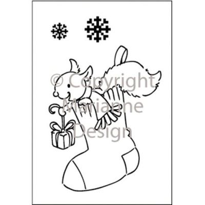 Clearstamp Eline s clear stamps x-mas stocking | EC0137 / EAN:8716697029423