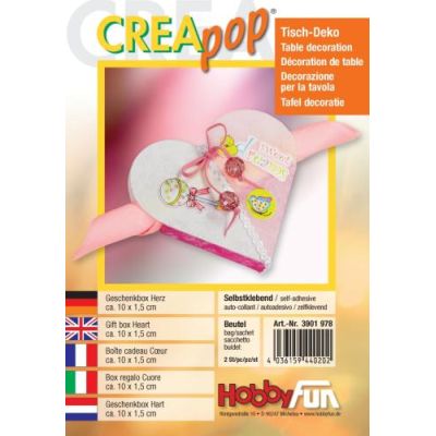 CREApop®Geschenkbox Herz | 3901978