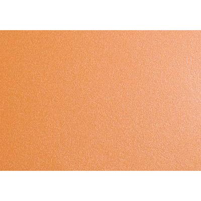 Doppelkarte DIN lang metallic, orange | 1641824
