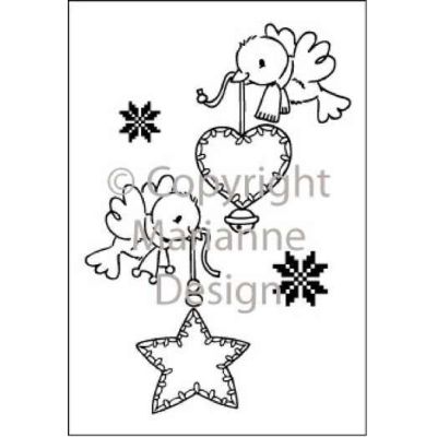 Eline s clear stamps flying decoration | 180016/0134 / EAN:8716697029393