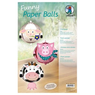 Funny Paper Balls, Farmtiere | 23260099 / EAN:4008525152477