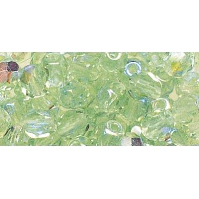 Glas-Schliffperle jaspis irisierend | 14 200 835
