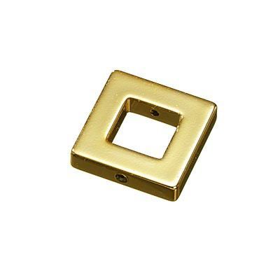 Gold glänzend - Polaris Quadrat, 20 x 20 mm | 609000.