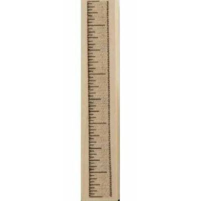 Holz Stempel Messband Rand 2 X 10,5CM | 180014/1011