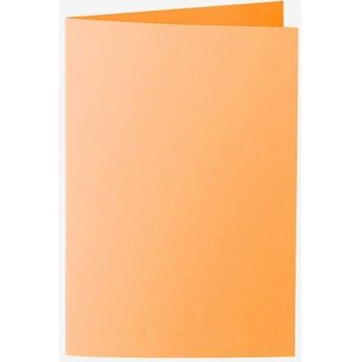 Karte quadrat - Karte / Kuvert C6, B6, A4, A5, Din lang Farbe: mango | 650362- 575
