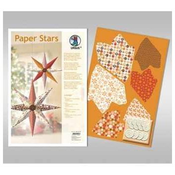 Paper Stars in braun Lounge | 22590099