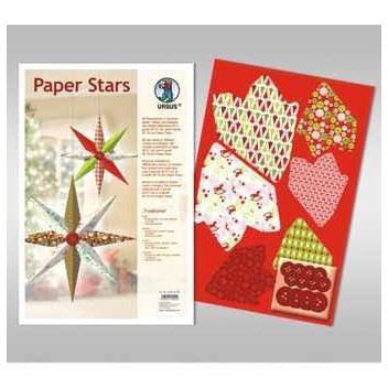 Paper Stars in rot Traditional | 22540099