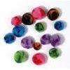 Pompoms candy, 100 Stück, Farben und Größen sortiert | 7651900