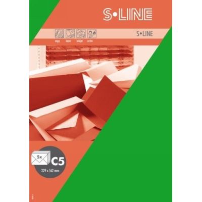 S-line A6 Karte, passendes Kuvert und Briefbogen je 5 Stück - birke | 9079605-45
