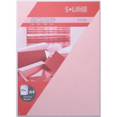 S-line A6 Karte, passendes Kuvert und Briefbogen je 5 Stück - blüte | 9079605-84