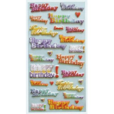Softy-Sticker Happy Birthday | 3451143