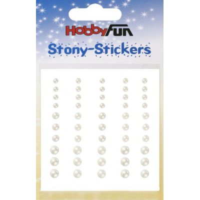 STONY-Stickers Halbkugelperlmutt 50 St. | 3451747