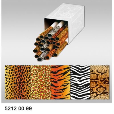 Transparentpapier Leopard 115g/m² Rollenware | 397623396