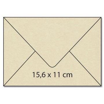 Umschlag C6 / Karte / Karton A4 Rechteck centura creme | 651324-0906