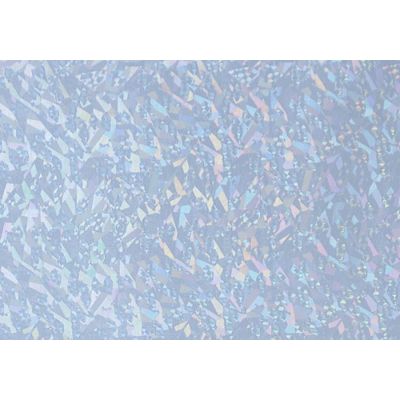 Verzierwachs, Hologramm-hellblau 175 x 80 x 0,5 mm | 8301632