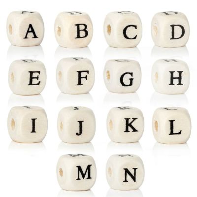 X  (auch als Malzeichen zu verwenden) - Buchstabenwürfel bedruckt 10mm A-Z, Holz | B42827