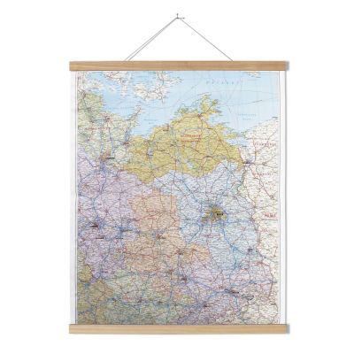 60 cm - Posterleiste für Landkarten aus Esche | 40115 / EAN:4023116401154