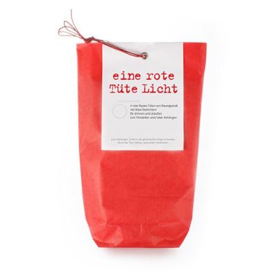 Eine Tüte Licht - Rot | TU1R