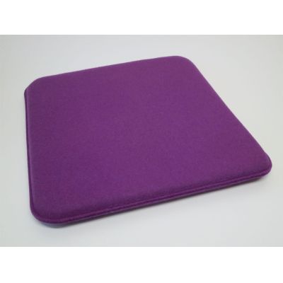 gepolsterte Sitzkissen aus Filz in den Farben - Anthrazit 95, violett 28 | 22253838