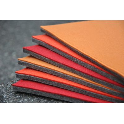 Sitzauflagen Filz für die Ofenbank in den Farben - Apricot 07, rot 12 | 27226538