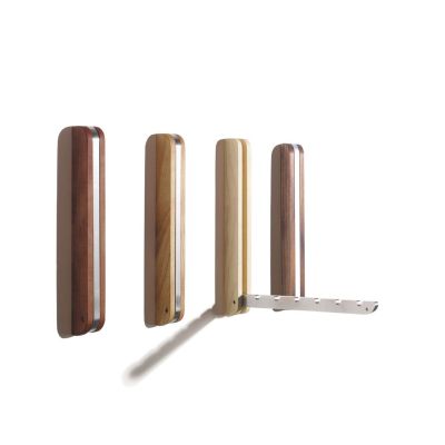 Wandhaken aus Holz und Aluminium, zusammenklappbar | Birne | 348064436 / EAN:4023116403141