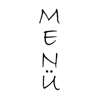 Schriftstempel - Stempel "Menü" | 1800540 / EAN:4011643845695