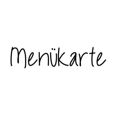 Schriftstempel - Stempel "Menükarte" | 1800520 / EAN:4011643845671