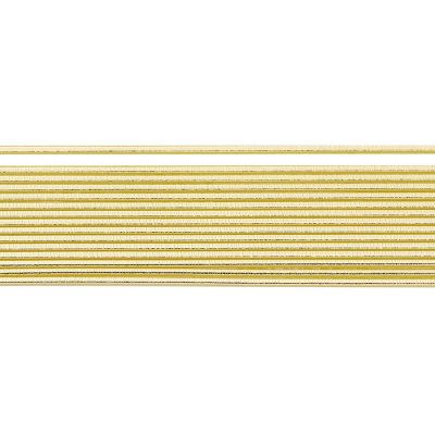 Silber - Wachsstreifen, gold 2mm x 20cm | 8306028