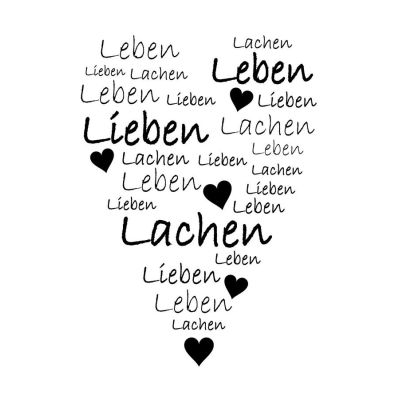 Stempel "Leben Lieben Lachen" | 1801007 / EAN:4011643845947