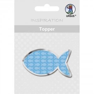 Topper "Fisch" blau Serie Joy | 56510001