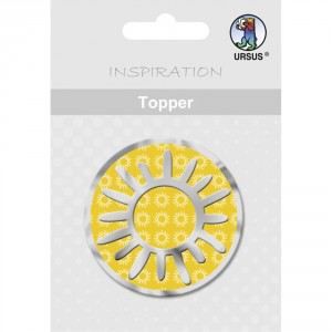Topper "Sonne" gelb Serie Joy | 56510004