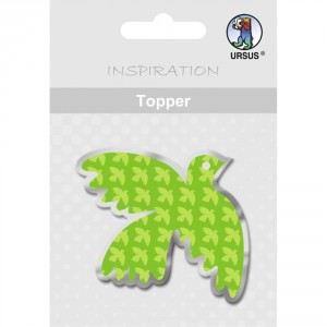 Topper "Taube" grün Serie Joy | 56510003