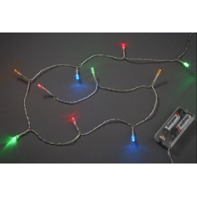 10 tlg - CREApop®Batterie-LED Lichterkette 10-tlg. oder 20 tlg - bunt | 3910719 / EAN:4036159475792