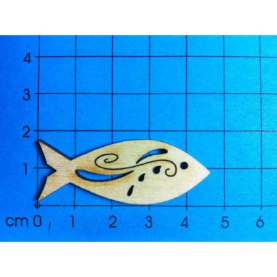 Fisch Tribal in verschiedenen Größen | KFH41.. / EAN:4250382843443
