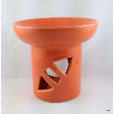 Gelb - Duftlampe Duftstövchen Aromaduftlampe Keramik farbigem Lack | IM-84039 / EAN:4019581840383