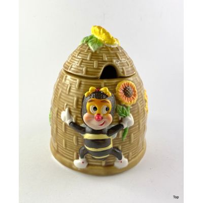 Honigtöpfchen mit Deckel sehr Dekorativ Honigtopf aus Keramik günstig | Am7770 / EAN:4015861077708