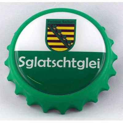 Kapselheber Sachsen Sglatschtglei Flaschenöffner Magnet  | NM-121 / EAN:4250825195061