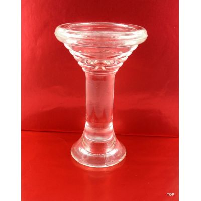 Kerzenhalter Glas Kerzenständer Spitz-, Stumpen-; Kugelkerzen | AK-8610 / EAN:4015861086106