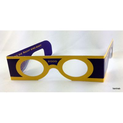 Partybrille Sunwatch Millennium Brille mit Multispektraleffekt | 41 / EAN:4037664990015