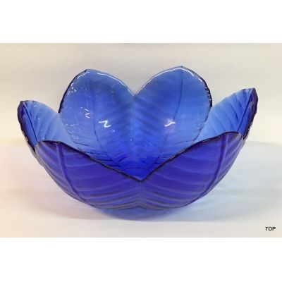Schale Glasschale in Blütenform Dekoschale | GS-1001 / EAN:8431091002178